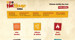 Desktop Screenshot of hothousepizza.com